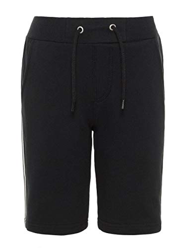 Name IT NOS Jungen Shorts Nkmhonk Unb SWE Long W Tape Noos, Schwarz (Black), (Herstellergröße: 140) von NAME IT