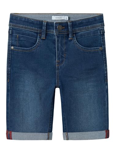 Name IT NOS Jungen Nkmsofus Dnmtax 2012 Long Noos Shorts, Blue Denim, 152 EU von NAME IT