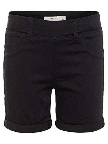 Name IT NOS Mädchen Shorts NKFSALLI TWITINNA AF NOOS, Schwarz (Black), (Herstellergröße: 104) von NAME IT