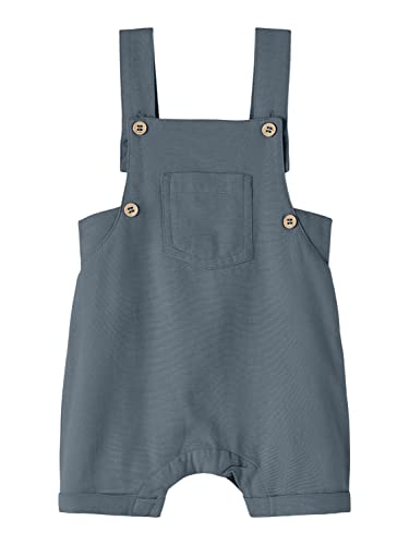 Name It Baby-Jungen NBMJEFALLO Shorts Overall Jumpsuit, Peppercorn, 74 von NAME IT