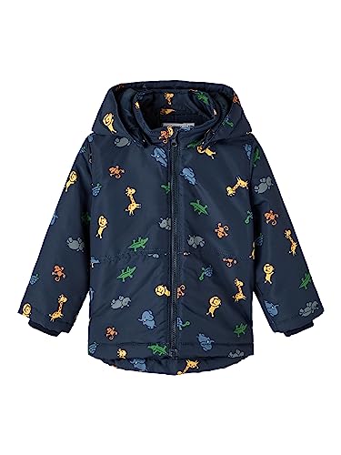 Name It Baby-Jungen NBMMAX Jacket Zoo Jacke, Dark Sapphire, 68 EU von NAME IT