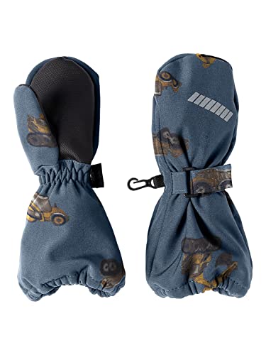 Name It Baby-Jungen NMMALFA08 Mitten Digger FO Fäustlinge, Iron Gate, 50W / 51L von NAME IT