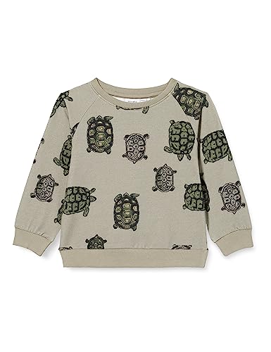 Name It Baby-Jungen NMMJESPER Sweat UNB Sweatshirt, Peyote Melange, 110 von NAME IT