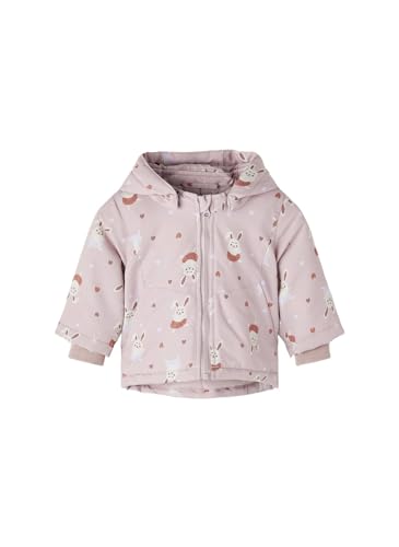 Name It Baby-Mädchen NBFMAXI Jacket Rabbit Jacke, Keepsake Lilac, 80 von NAME IT