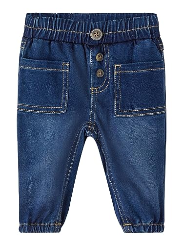 NAME IT Baby - Jungen Nbmben Baggy R 5671-to Noos Jeans, Medium Blue Denim, 86 EU von NAME IT