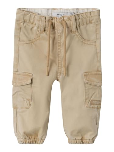 NAME IT Baby - Jungen Nbmben Cargo R Twi Pant 1771-hi Noos, Incense, 74 von NAME IT