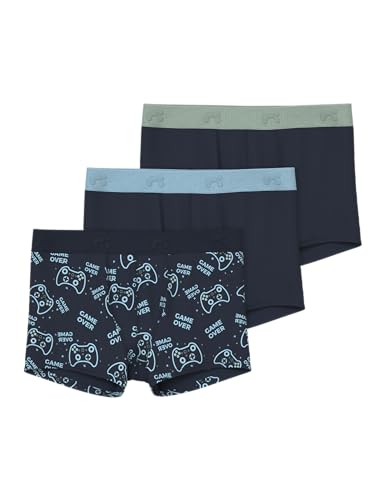 Name IT Jungen Nkmboxer 3P Sapphire Game Noos, Dark Sapphire, Numeric 116 EU von NAME IT