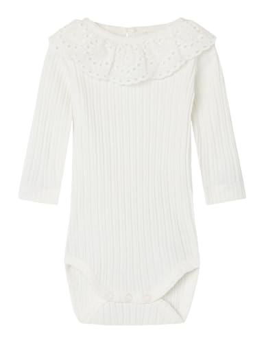 Name It Damen Nbfjohanne Ls Body, Cloud Dancer, Numeric_86 von NAME IT