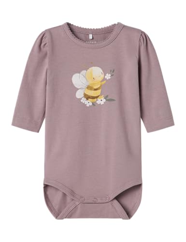 Name It Damen Nbfjolanta Ls Body Box, Purple Dove, Numeric_74 von NAME IT