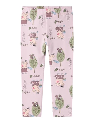 Name IT Mädchen Nmfdyka Peppa Legging Noos Cplg, Winsome Orchid, 92 EU von NAME IT