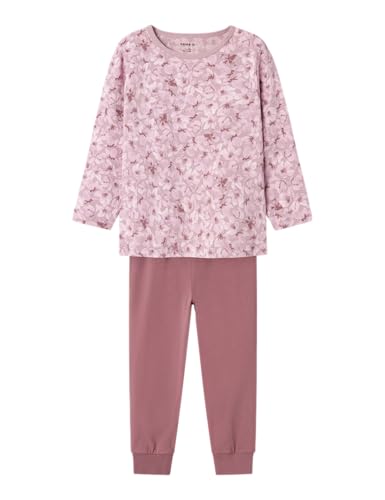 NAME IT Mädchen Nmfnightset Mauve Flower Noos Hose, Mauve Shadows, 98-104 EU von NAME IT