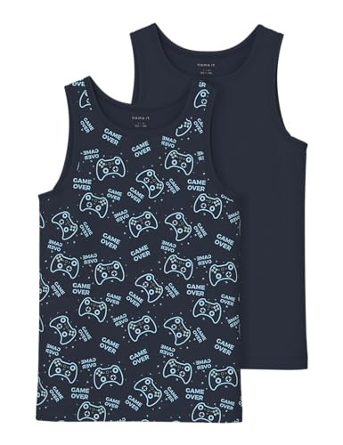Name it kids Jungen Nkmtank Top 2P Game Noos, Dark Sapphire, Numeric_158 (2er Pack) Name it kids Jungen Nkmtank Top 2P Game Noos, Dark Sapphire, Numeric_158 (2er Pack) von NAME IT