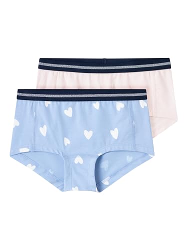 Name It Hipster Serenity Heart Panties 2 Units 7-8 Years von NAME IT