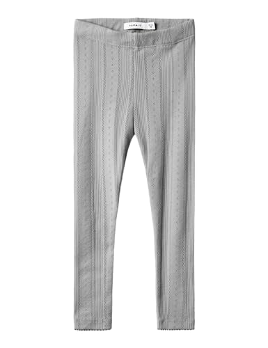 Name IT Mädchen Nmfjulia Legging Noos, Grey Melange, 98 EU von NAME IT