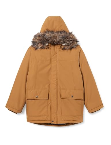 Name It Jungen NKMMARLIN Parka Jacket PB FO Jacke, Braun, 140 von NAME IT