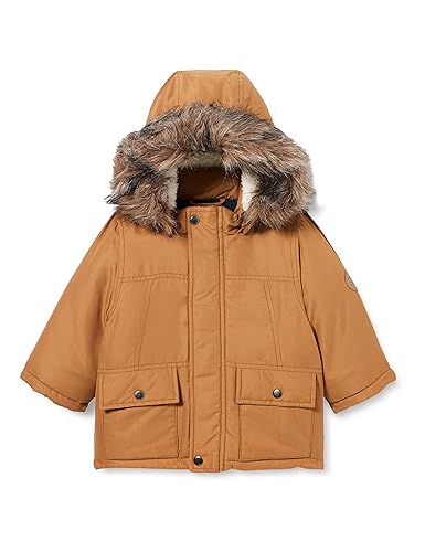 Name It Jungen NKMMARLIN Parka Jacket PB Jacke, Rubber, 116 von NAME IT