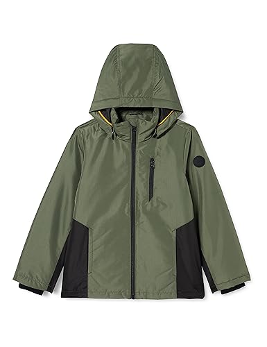 Name It Jungen NKMMIKAEL Jacket Block PB Jacke, Thyme, 140 von NAME IT