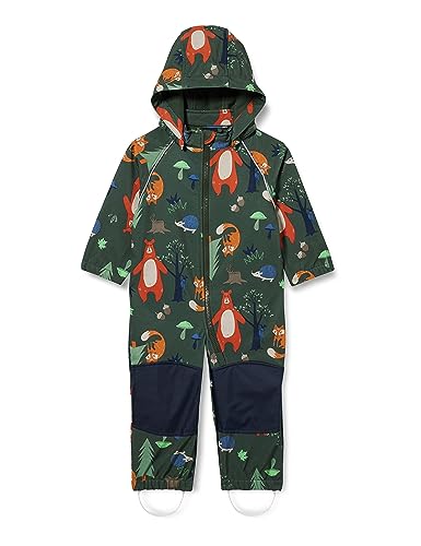 Name It Jungen NMMALFA08 Suit Wood Life FO Schneeanzug, Deep Forest, 98 von NAME IT