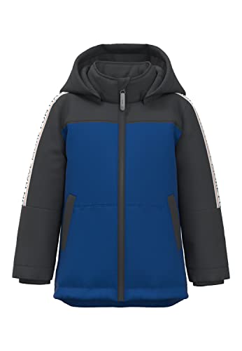 Name It Jungen NMMMAX Jacket Text Band Jacke, Bering Sea, 110 von NAME IT