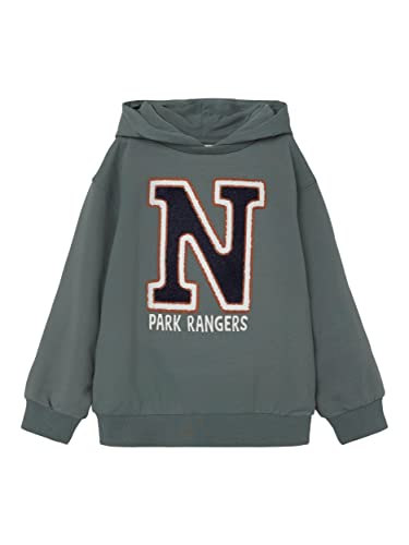 Name It Jungen NMMOLAV Sweat WH BRU Sweatshirt, Balsam Green, 122/128 von NAME IT