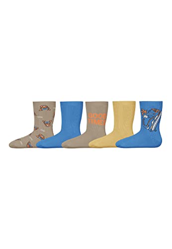 Name It Jungen NMMVAGN 5P H5 Socken, All Aboard, 19W / 21L von NAME IT