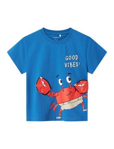 Name It Jungen Nmmfish Nreg Ss Top Box, Star Sapphire, 104 EU von NAME IT