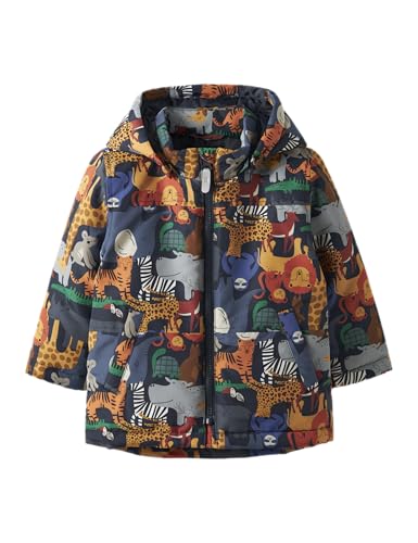 Name It Jungen Nmmmax Pa Jacket AOP Noos, Dark Sapphire, Numeric_116 von NAME IT