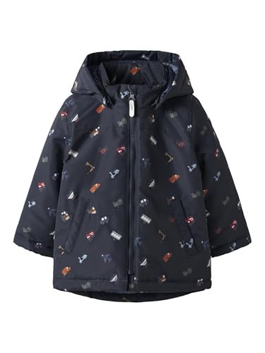 Name It Jungen Nmmmax Pa Jacket AOP Noos, Dark Sapphire, Numeric_92 von NAME IT