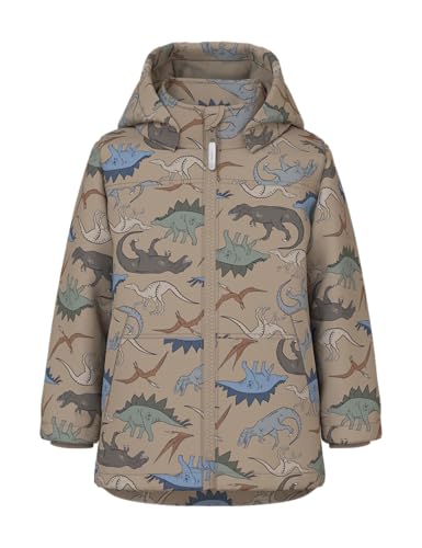 Name It Jungen Nmmmax Pa Jacket AOP Noos, Silver Mink, Numeric_104 von NAME IT