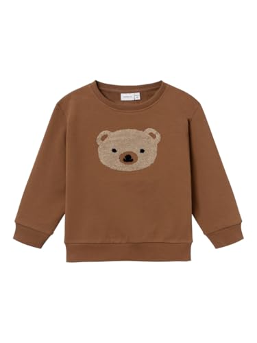 Name It Jungen Sweatshirt " Teddy" Pecan Pie-104 von NAME IT