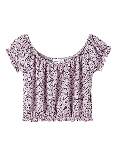 Name It Mädchen NKFHALBA SS Short TOP T-Shirt, Orchid Bloom, 116 von NAME IT