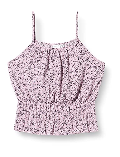 Name It Mädchen NKFHALBA Short Singlet Langarmshirt, Orchid Bloom, 146W / 152L von NAME IT