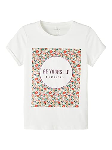 Name It Mädchen NKFHAMILLE SS TOP Box T-Shirt, Mock Orange, 146W / 152L von NAME IT