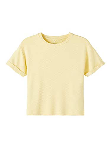 Name It Mädchen NKFHATINKA SS Loose TOP T-Shirt, Aspen Gold, 116 von NAME IT