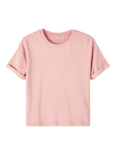 Name It Mädchen NKFHATINKA SS Loose TOP T-Shirt, Rose Tan, 146W / 152L von NAME IT