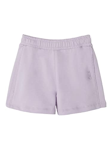 Name It Mädchen NKFHIKARLA Sweat UNB Shorts, Double Cream, 128 von NAME IT