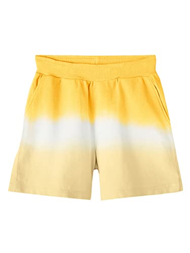 Name It Mädchen NKFJEMSI Sweat UNB Shorts, Aspen Gold, 122W / 128L von NAME IT