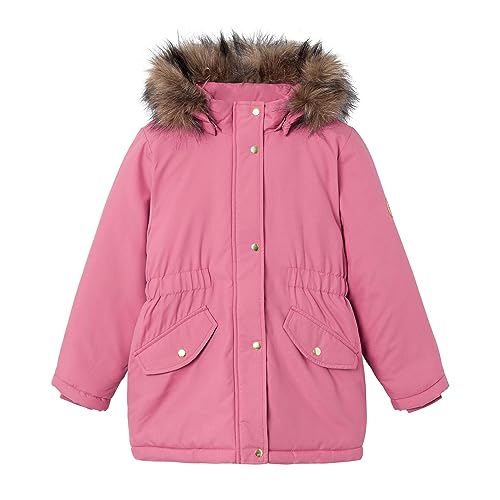 Name It Mädchen NKFMARLIN Parka Jacket PB Jacke, Heather Rose, 146 von NAME IT