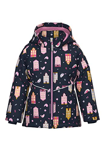 Name It Mädchen NMFMAXI Jacket Bird House Jacke, Dark Sapphire, 98 von NAME IT