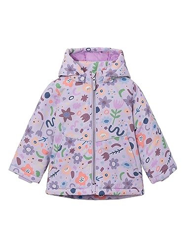 Name It Mädchen NMFMAXI Jacket Shapes Jacke, Pink Flambé, 92 von NAME IT