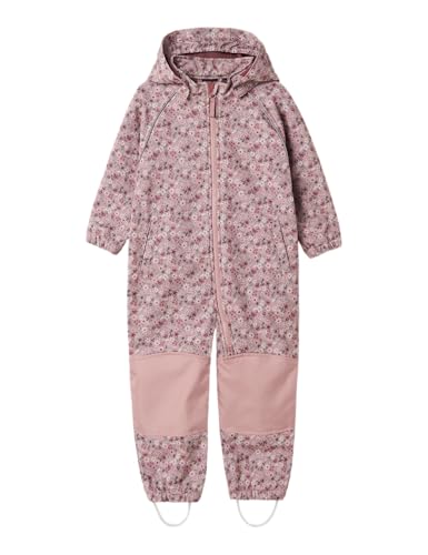 Name It Mädchen Nmfalfa08 Softshell Suit AOP 1Fo Noos, Woodrose, 104 von NAME IT