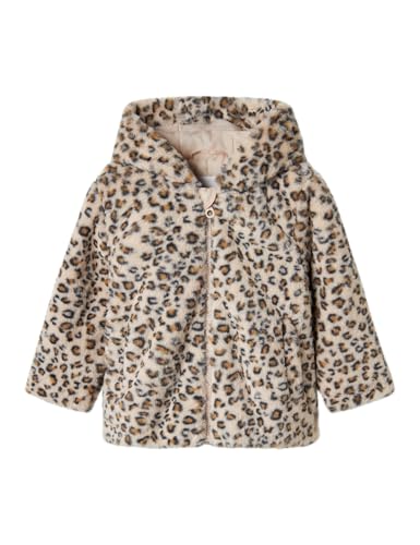 Name It Mädchen Nmfmila Jacket W Hood Pb, Oxford Tan, Numeric_110 von NAME IT