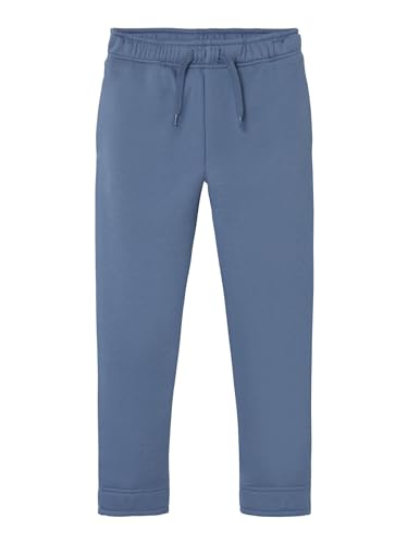 NAME IT Jungen NKMMALIC Sweat Pant BRU NOOS Jogginghose, Bluefin, 164 von NAME IT