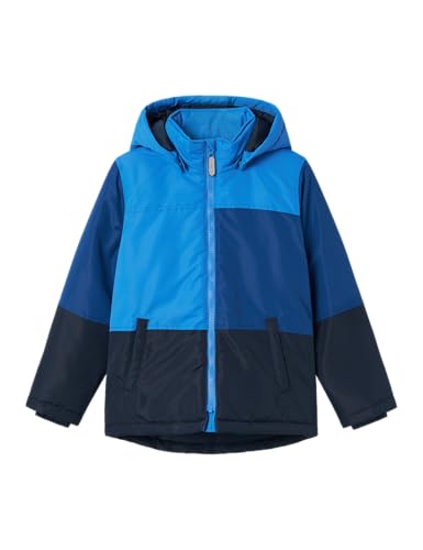 NAME IT Jungen Nkmmax Jacket Blocks2 Noos Kurzjacke, Blau, 122 EU von NAME IT