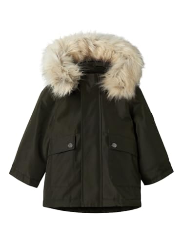 NAME IT Jungen NMMMILLO Jacket Long NOOS Parka, Rosin, 116 von NAME IT