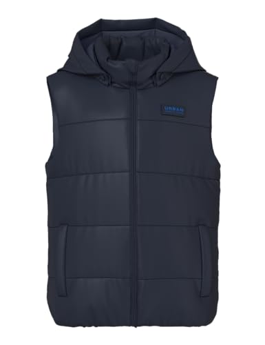 NAME IT Jungen Nkmmonay Vest Pb Steppweste, Blau, 128 EU von NAME IT