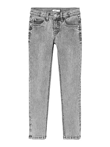 NAME IT Jungen Nkmpete Xslim Jeans 4487-gt Noos, Light Grey Denim, 128 von NAME IT
