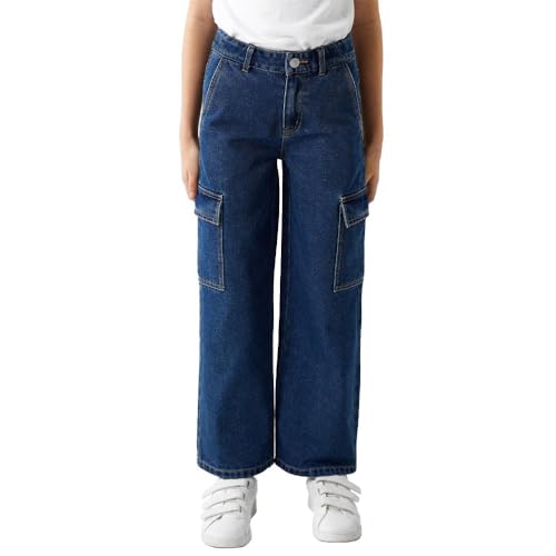 Name It Rose Wide Cargo Fit Jeans 8 Years von NAME IT