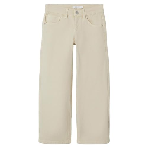 NAME IT Mädchen Nkfrose Wide Twi Pant 1115-tp Noos, Turtledove, 116 von NAME IT
