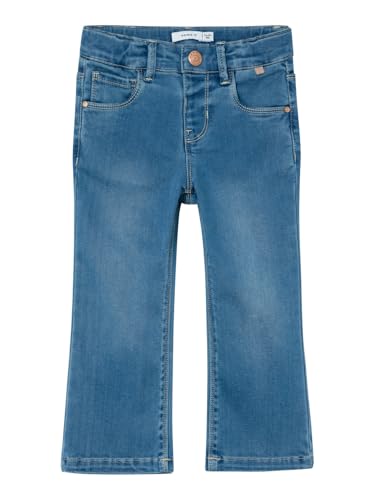 NAME IT Mädchen Nmfsalli Bootcut Jeans 8292-to Noos, Light Blue Denim, 122 von NAME IT